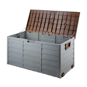 Giantz 290L Outdoor Storage Box Brown