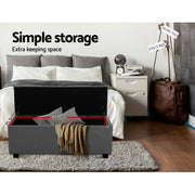 Artiss Large Fabric Storage Ottoman