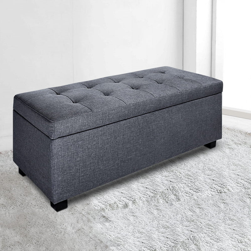 Artiss Large Fabric Storage Ottoman
