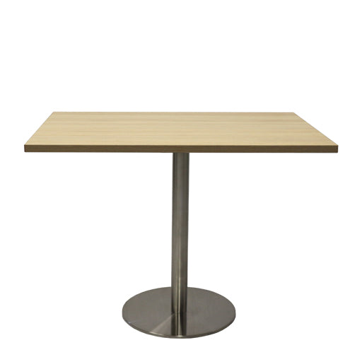 Square Meeting Table Oak-Steel