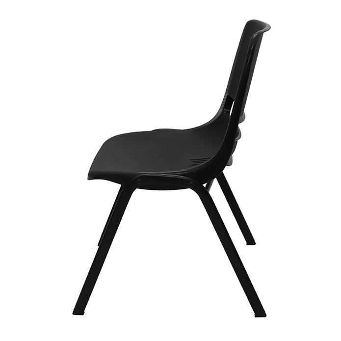 Rapidline Stacking Visitor Chair With Polypropylene Shell
