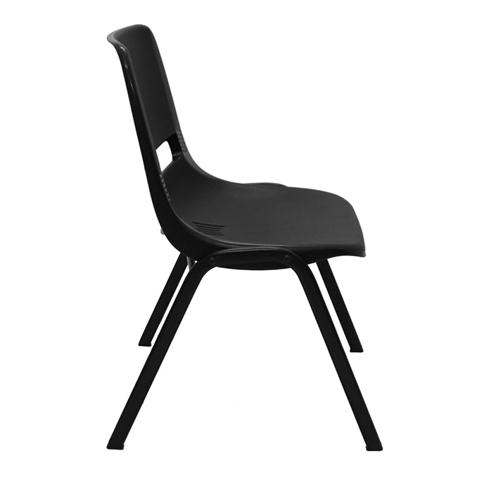 Rapidline Stacking Visitor Chair With Polypropylene Shell