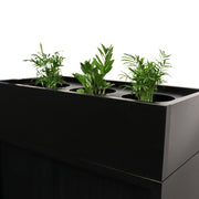 Rapidline Planter Box 1200mm W x 473mm D x 230mm H Black