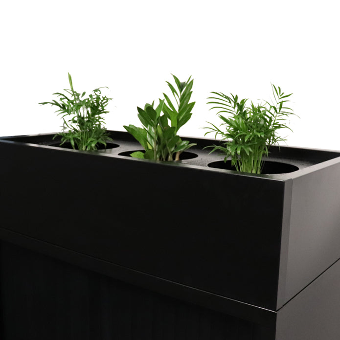 Rapidline Planter Box 1200mm W x 473mm D x 230mm H Black