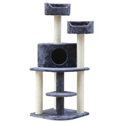 126 cm Cat Tree Condo House Furniture Wood