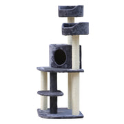 126 cm Cat Tree Condo House Furniture Wood