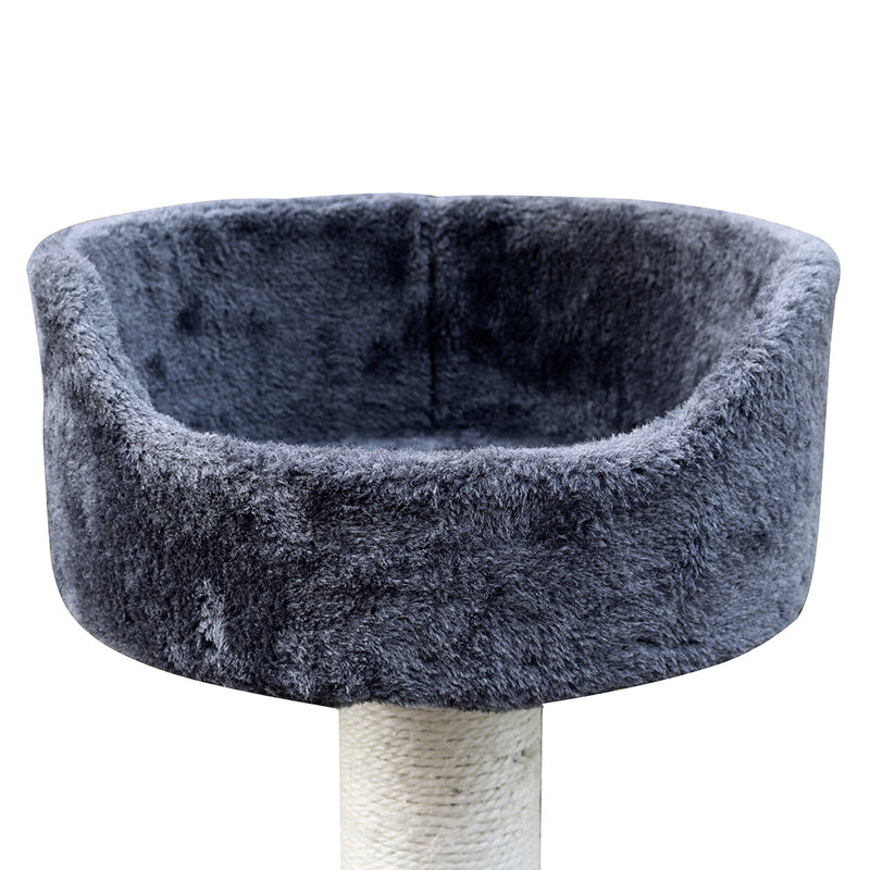 126 cm Cat Tree Condo House Furniture Wood