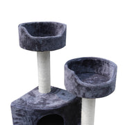 126 cm Cat Tree Condo House Furniture Wood