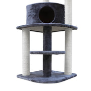 126 cm Cat Tree Condo House Furniture Wood