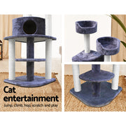 126 cm Cat Tree Condo House Furniture Wood