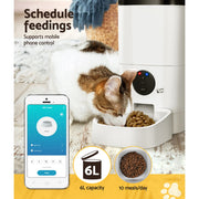 i.Pet Automatic Pet Feeder Auto Wifi Dog Cat Feeder Smart Food App Control