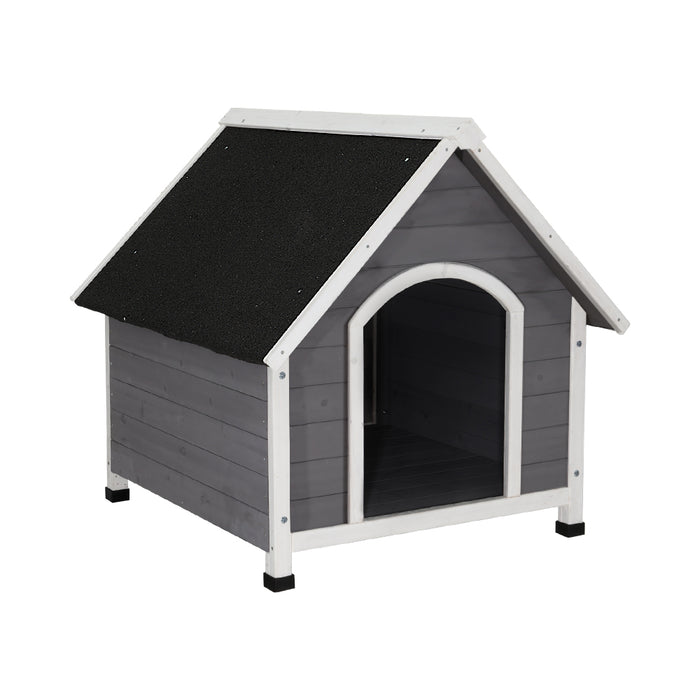 i.Pet Dog Kennel House Wooden Outdoor Indoor Puppy Pet House Weatherproof