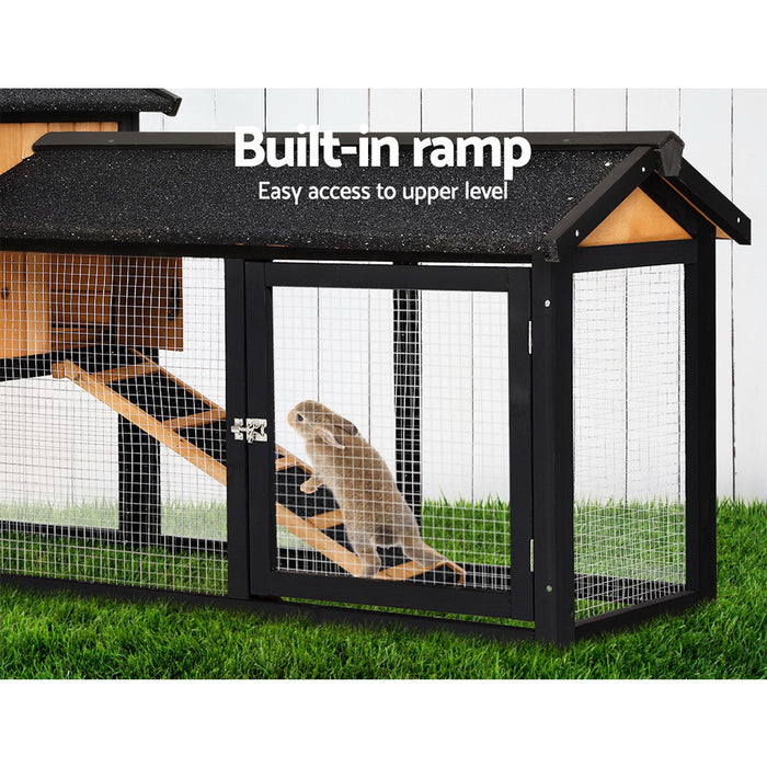 Rabbit Hutch - Waterproof Outdoor Pet House