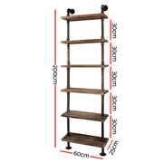 Artiss 6 Level DIY Wooden Bookshelf