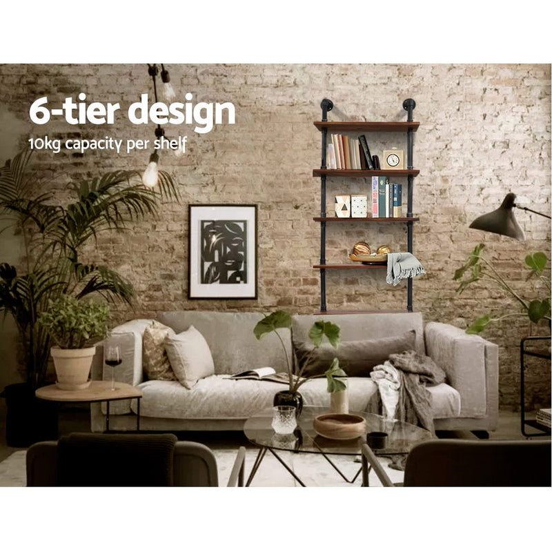 Artiss 6 Level DIY Wooden Bookshelf