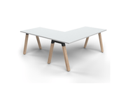 Plantation Single Sided Desk with Return 1800mmX900mm