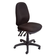 Rapidline Fully Adjustable Ergonomic Executive Chair For Office Black