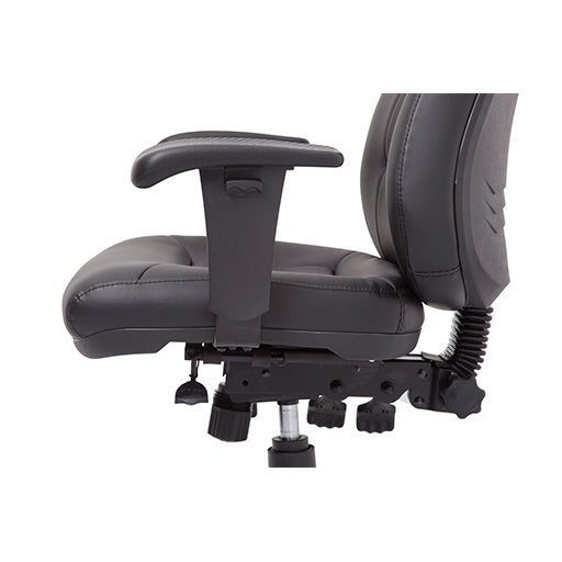 Rapidline Fully Ergonomic Executive Chair With High Back And Adjustable Arms