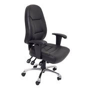 Rapidline Fully Ergonomic Executive Chair With High Back And Adjustable Arms