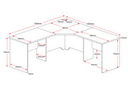 Rapidline Corner Workstation Desk