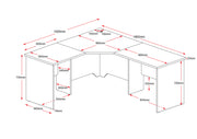 Rapidline Corner Workstation Desk