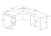 Rapidline Corner Workstation Desk