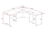 Rapidline Corner Workstation Desk