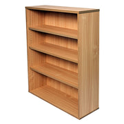 Rapidline Span Open Bookcase 900W x 315D x 1200H Beech
