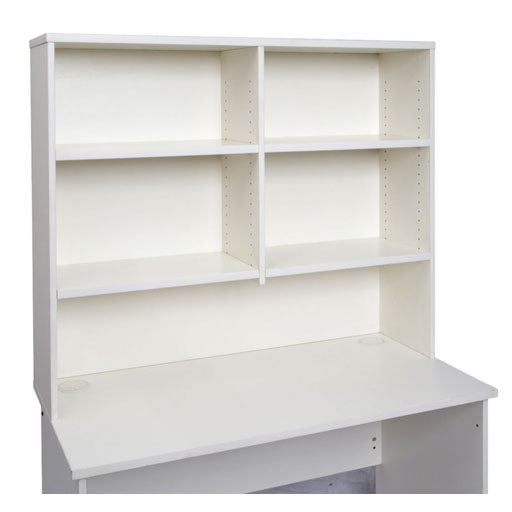 Rapidline Span Overhead Hutch 1200W x 315D x 1070H Natural White