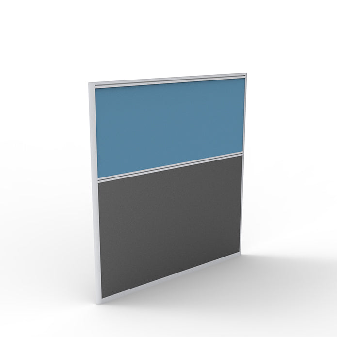 Rapidline Workstation Screens 1200mm W x 1250mm H x 30mm T Blue