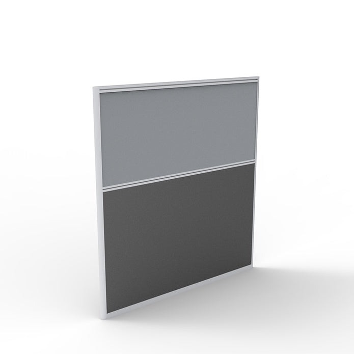 Rapidline Workstation Screens 1200mm W x 1250mm H x 30mm T Grey