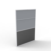 Rapidline Workstation Screens 1200mm W x 1650mm H x 30mm T Grey