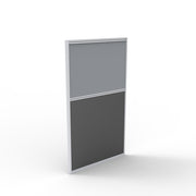 Rapidline Workstation Screens 750mm W x 1250mm H x 30mm T Grey