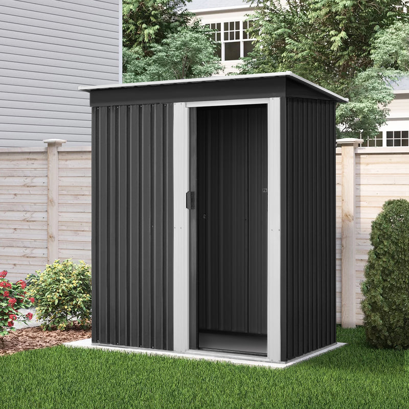 Giantz 1.64x0.89M Garden Shed Outdoor Storage Sheds Tool Workshop Shelter Metal
