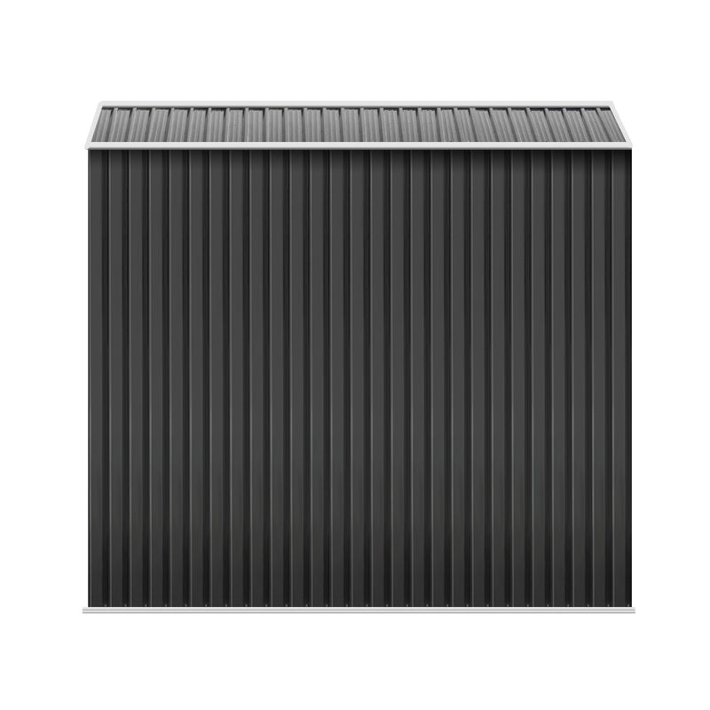 Giantz 2.02 x 3.2m Metal Shed - Grey