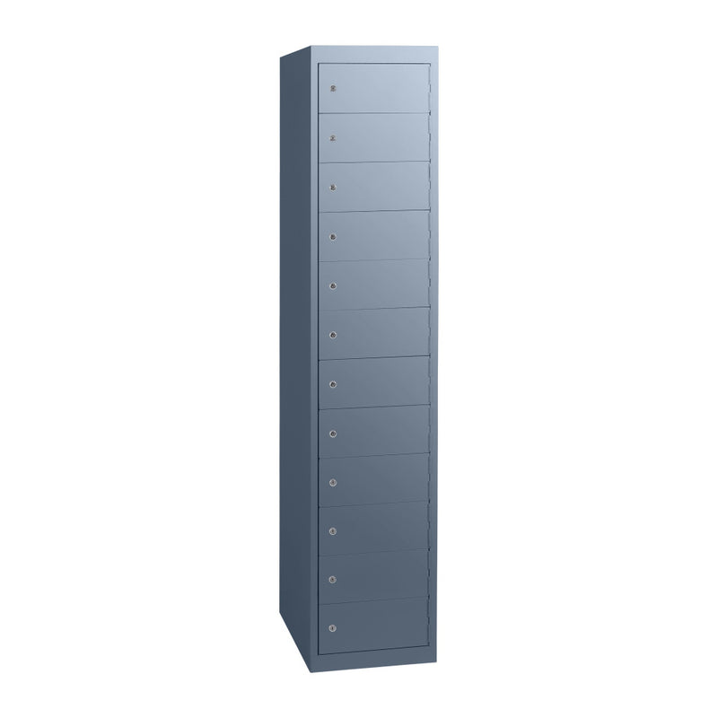 Statewide Twelve Door Locker Graphite Ripple