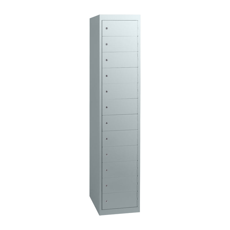 Statewide Twelve Door Locker Light Grey