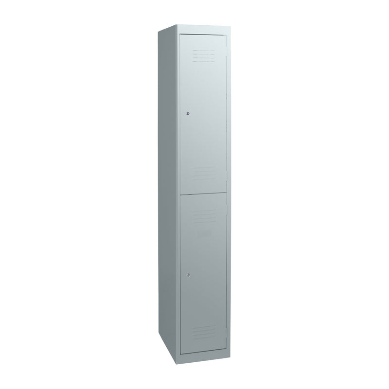 Statewide Two Door Locker Light Grey