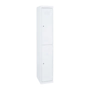 Statewide Two Door Locker White