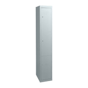 Statewide Three Door Locker Light Grey