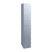 Statewide Four Door Locker Precious Silver