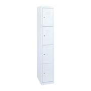 Statewide Four Door Locker White