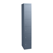 Statewide Six Door Locker Graphite Ripple