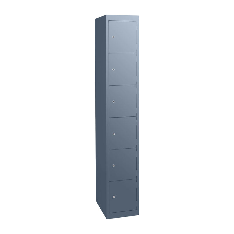 Statewide Six Door Locker Graphite Ripple