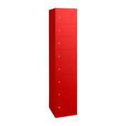 Statewide Eight Door Locker Signal Red