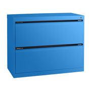 Statewide Lateral Filing Cabinets 2 Drawers - 715H x 900W x 455D Wedgewood