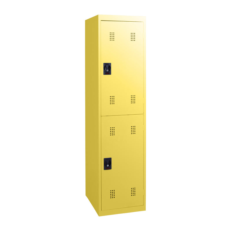 Large School / Gym Locker Lemon yellow