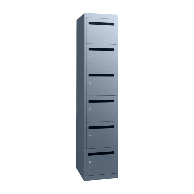 Ventilation Locker ( 10 Door) Graphite Ripple