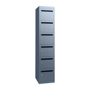 Mailing Locker (3 Door) 3 Door Graphite Ripple