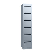 Mailing Locker (12 Door) 12 Door Precious Silver